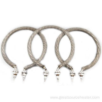 Round Shape Tubular Finned Heater Element